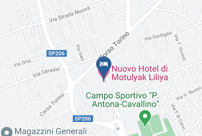 Pavia - Nuovo Hotel Di Motulyak Liliya Maps