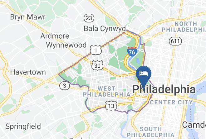 Nuovo University City Philadelphia Map