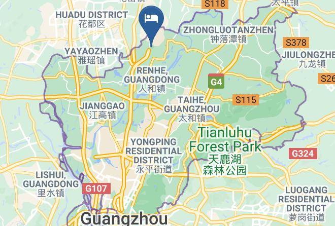 Guangzhou - Nuoxin Hotel Maps