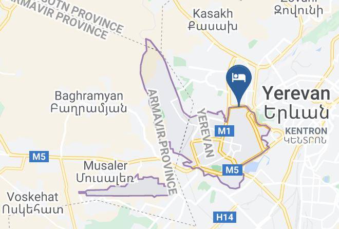 Yerevan - Nur Hotel Maps