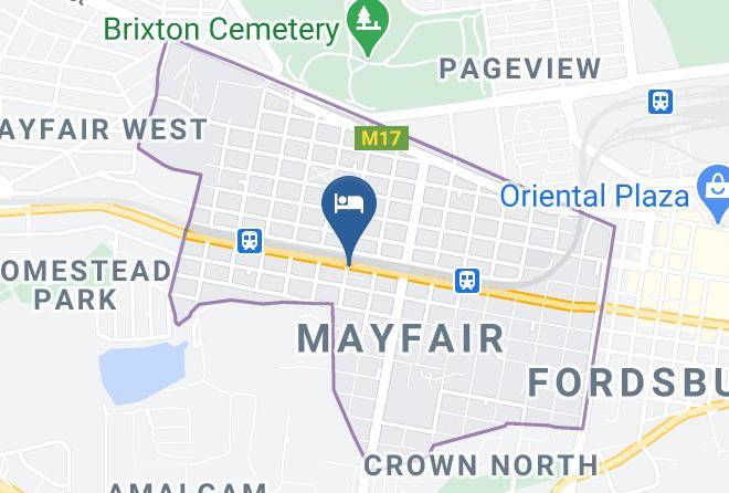 City Of Johannesburg - Nura Hotel Maps
