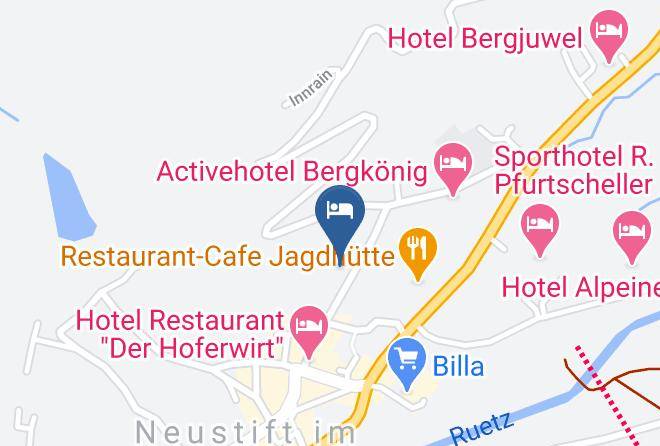 Innsbruck Land - Nurnberger Hutte Maps