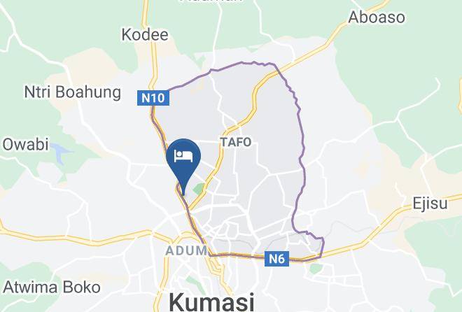 Kumasi - Nurom Hotel Suame Maps