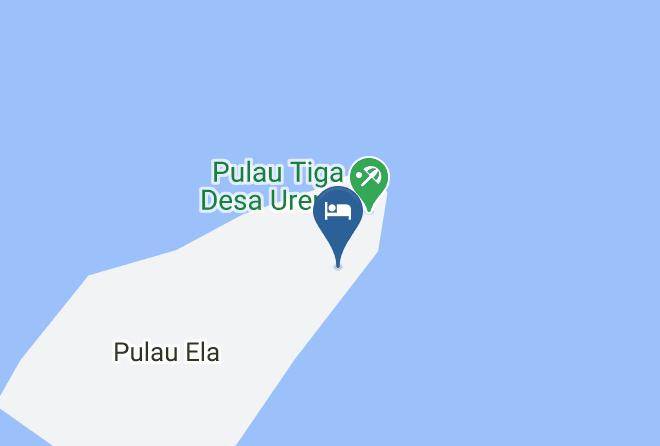 Central Maluku Regency - Nusa Ela Resort Maps
