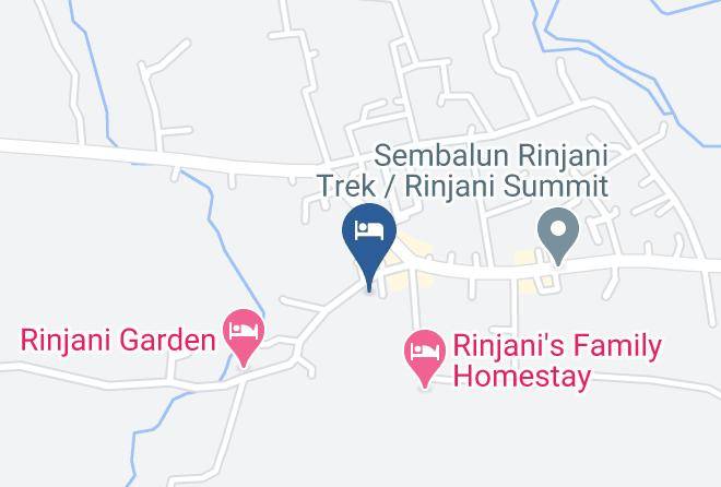 Lombok Timur - Nusantara Hotel & Restaurant Sembalun Maps