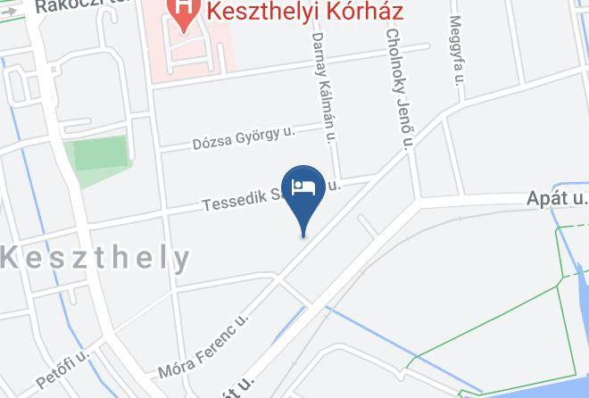 Keszthely - Nussbaum Panzio Maps