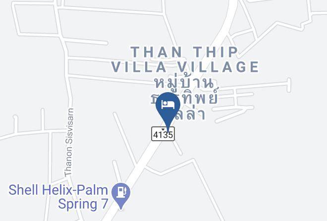 Amphoe Hat Yai - Nutchana Hill Boutique Hotel Maps