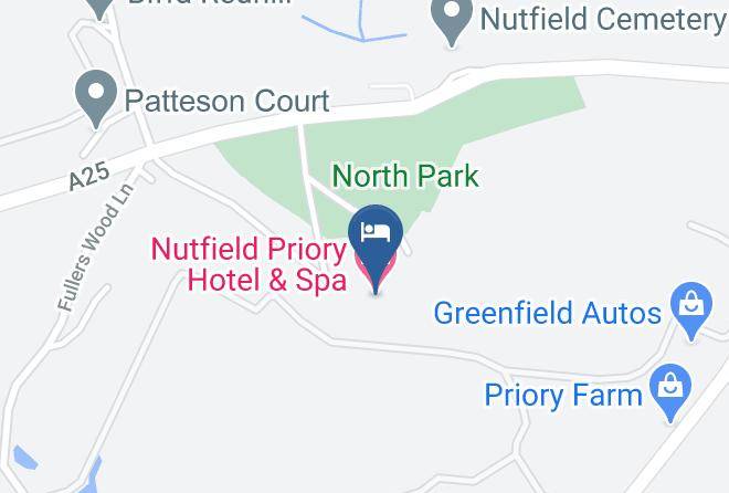 Surrey - Nutfield Priory Hotel & Spa Maps