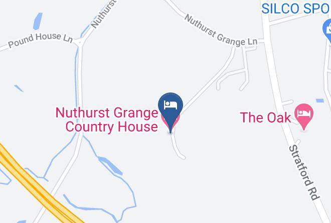 Nuthurst Grange Country House Hotel Map