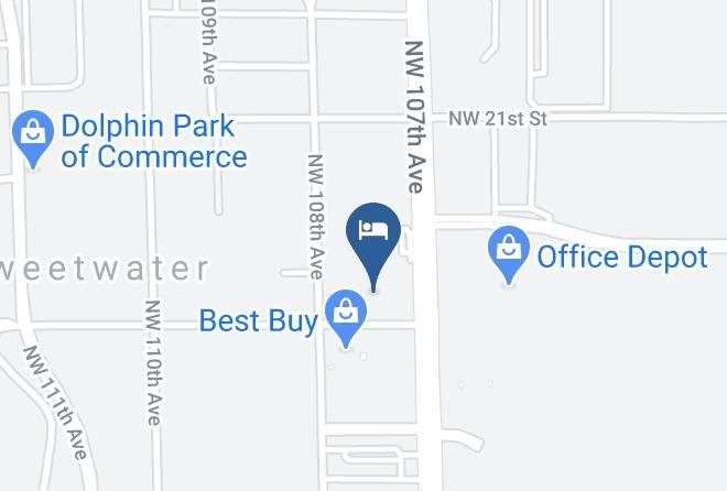 Miami Dade - Nuvo Suites Hotel Maps
