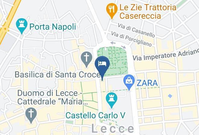 Lecce - Nuvole Barocche B&b Maps