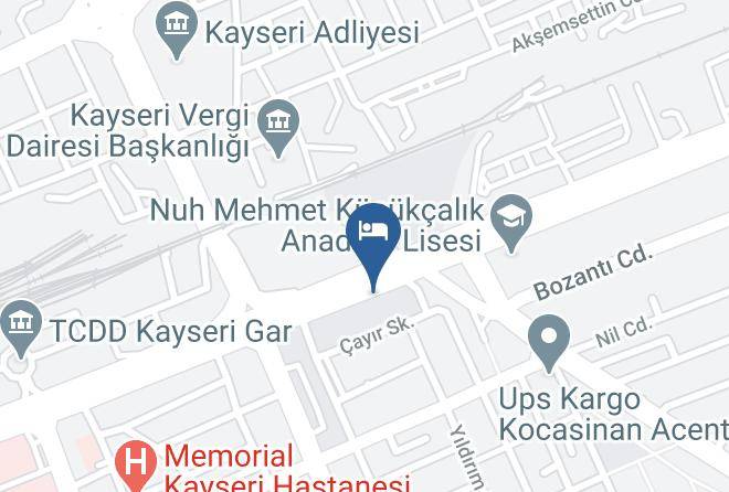 Kocasinan - Nuzhet Otel Maps