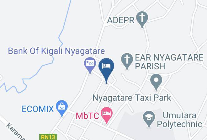 Nyagatare - Nyagatare Diplomat Hotel Maps