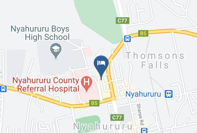 Nyandarua - Nyaki Hotel Maps