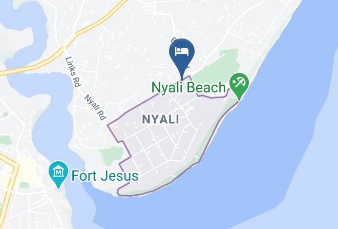 Mombasa - Nyali Golf View Residence Maps