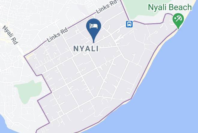 Mombasa - Nyali Sun Africa Beach Hotel & Spa Maps