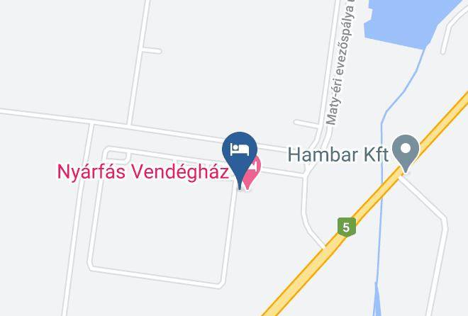 Szeged - Nyarfas Vendeghaz Maps