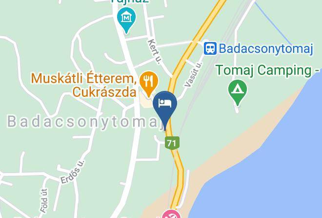 Badacsonytomaj - Nyari Lak Maps