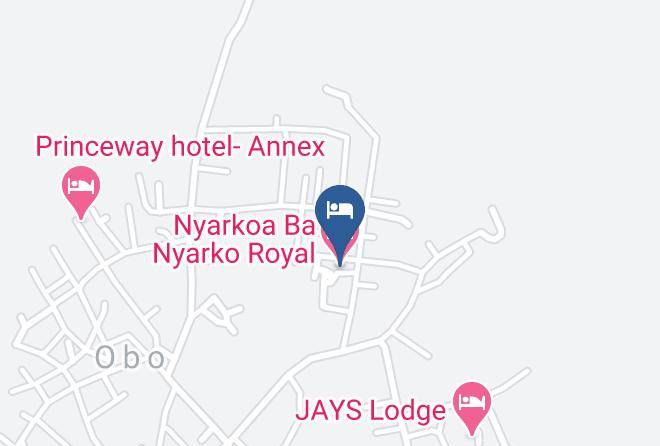 Kwahu South - Nyarkoa Ba Nyarko Royal Hotel Maps