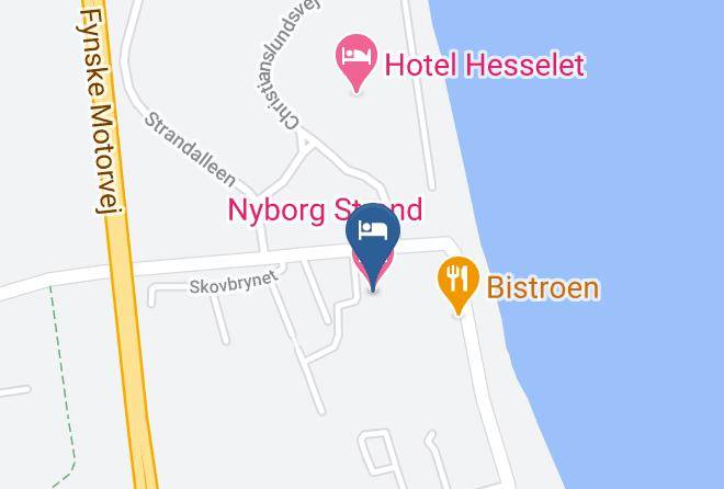 Nyborg Strand Map