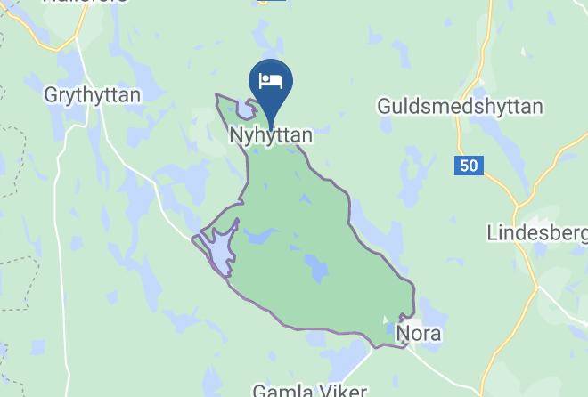 Nora - Nyhyttans Kurort Maps