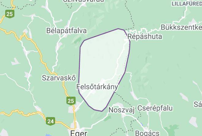 Felsotarkany - Nyitott Kapu Vendeghaz Maps