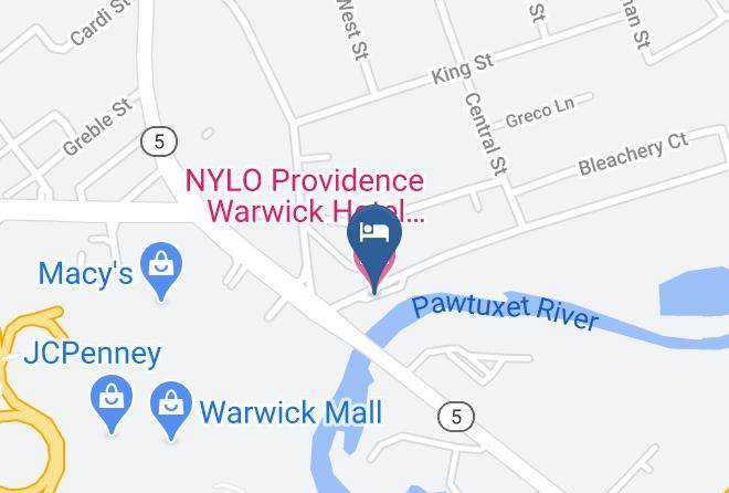 Kent - Nylo Providence Warwick Hotel Tapestry Collection By Hilton Maps