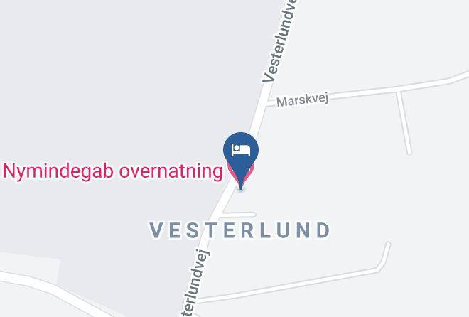 Norre Nebel - Nymindegab Overnatning Maps