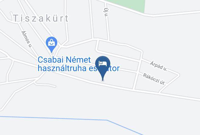 Tiszakurt - Nyolc Szilvafas Haz Maps