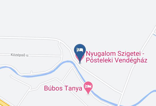 Bekescsaba - Nyugalom Szigetei Posteleki Vendeghaz Maps