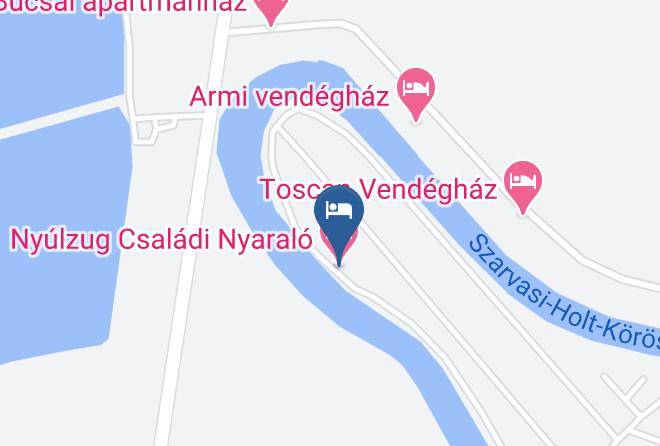 Bekesszentandras - Nyulzug Csaladi Nyaralo Maps