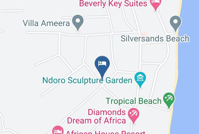 Kilifi - Nyumba Ya Mbuyu Boutique Hotel Maps