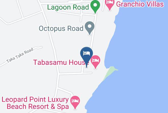 Kilifi - Nyumba Ya Paka Boutique Hotel Maps