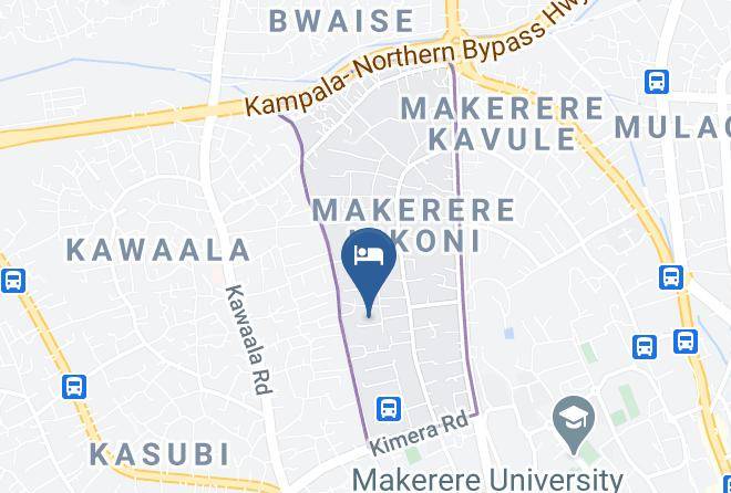 Kampala Cityncil - Nyumbani Hotel Kampala Maps