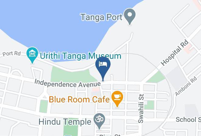 Nyumbani Hotels & Resorts Map