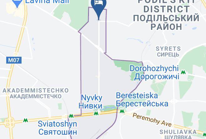 Kyiv - Nyvky Residence Maps