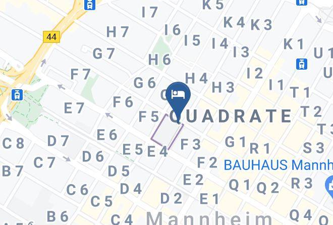 Mannheim - Nyx Hotel Mannheim Maps