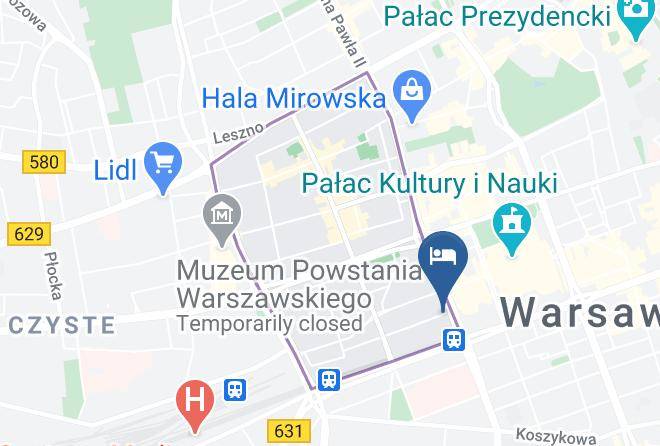Nyx Hotel Warsaw By Leonardo Hotels Map