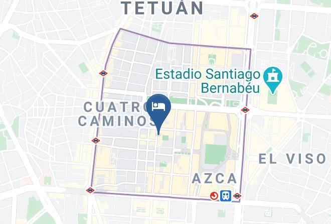 Madrid - Nyx Hotel Madrid Maps