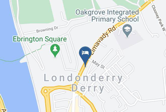 Derry Strabane - Oak Grove B And B Maps