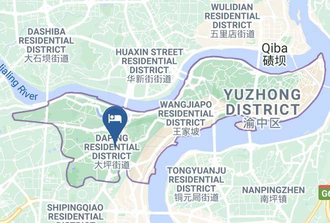 Yuzhong District - Oak Grove Hotel Daping Maps