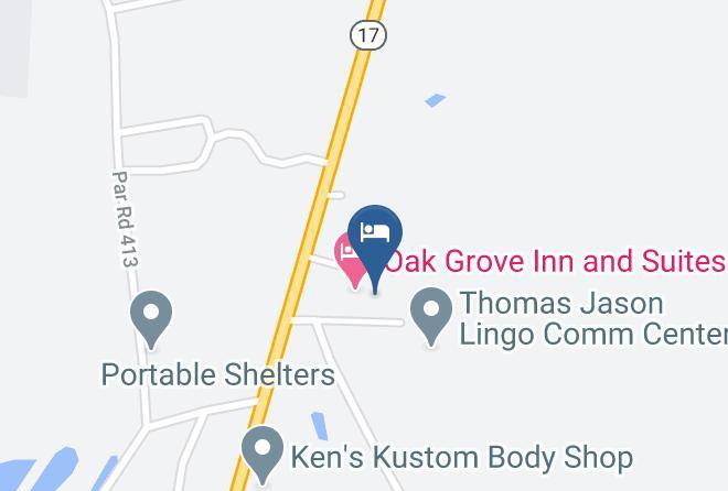 West Carroll Par - Oak Grove Inn And Suites Maps