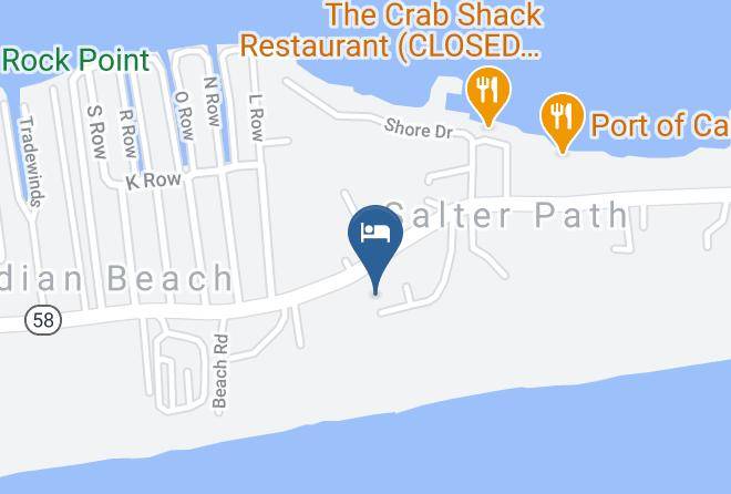 Carteret - Oak Grove Motel Maps