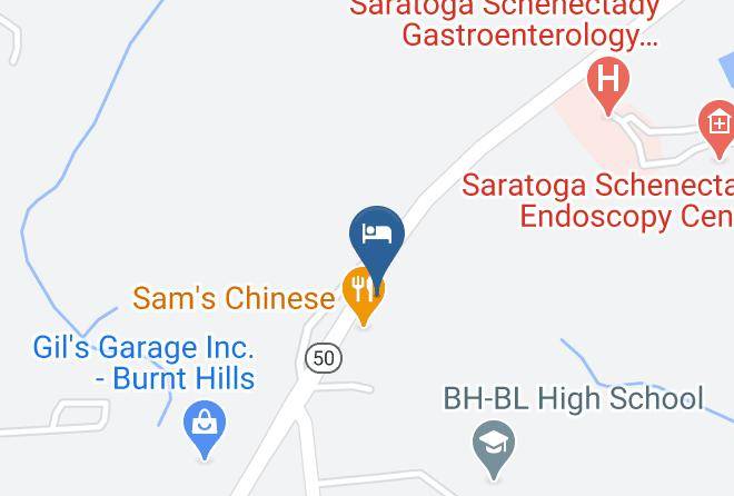 Saratoga - Oak Grove Motel Maps