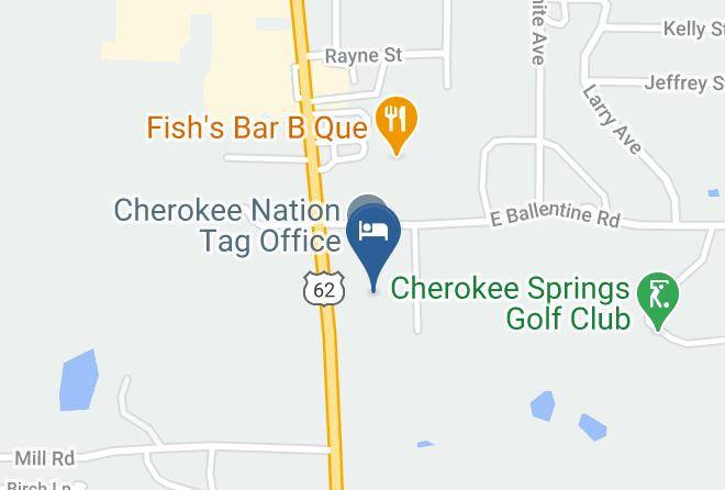 Cherokee - Oak Hill Inn And Suites Maps
