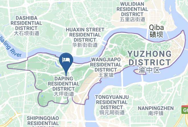Yuzhong District - Oak Hotel Luoma Jiari Maps