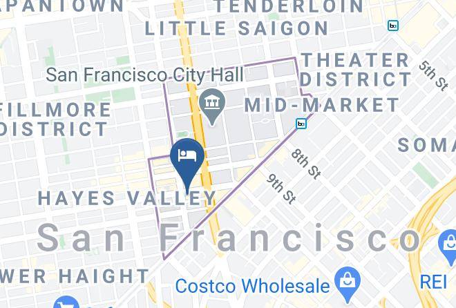 San Francisco - Oak Hotel Maps