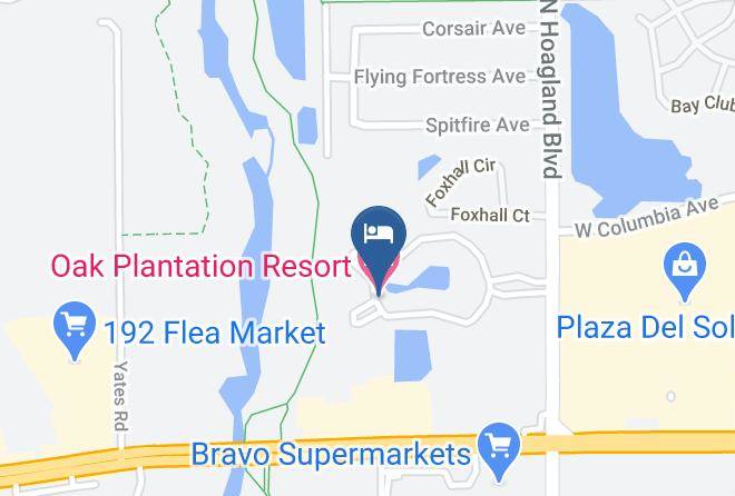 Osceola - Oak Plantation Resort Maps