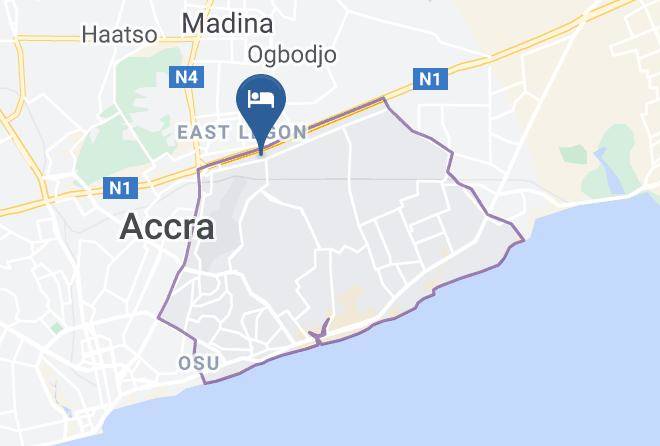 Accra - Oak Plaza Hotel East Airport Maps