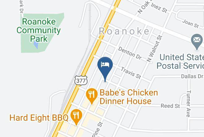 Denton - Oak Street B And V Maps